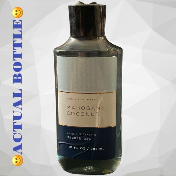 🆕Bath & Body Works Mahogany Coconut 3-in-1 Bath/Shower Gel for Men! RARE - Picture 5 of 16